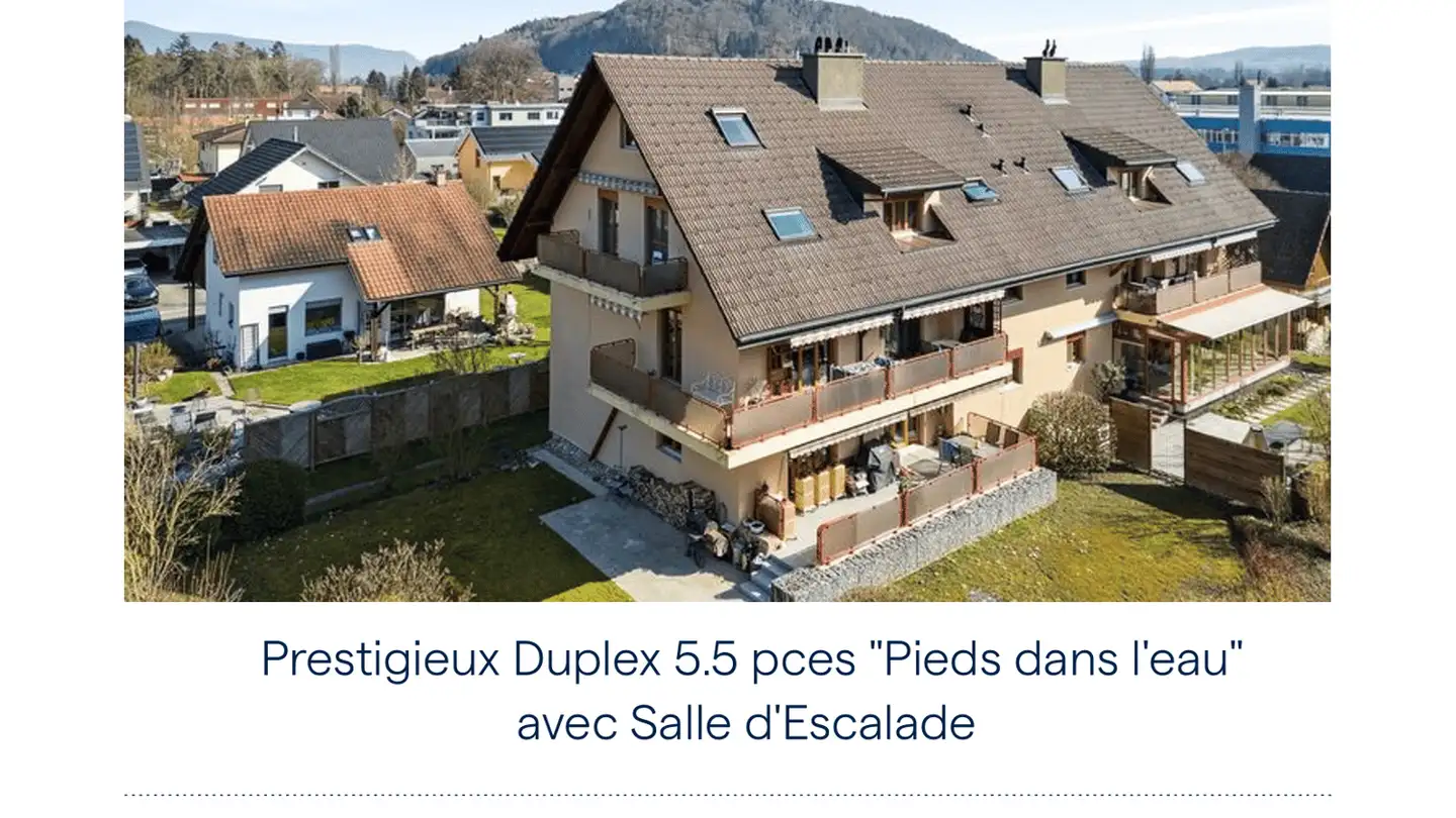 Duplex for sale - Schulriederstrasse 14, 3293 Dotzigen