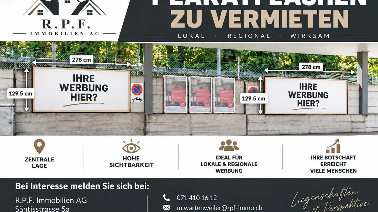 Bürofläche mieten - Hauptstrasse 2, 9422 Staad SG