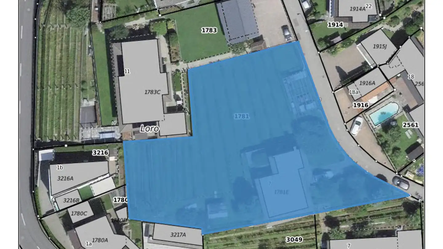 Terrain constructible à vendre - Via Lôro, 6512 Giubiasco