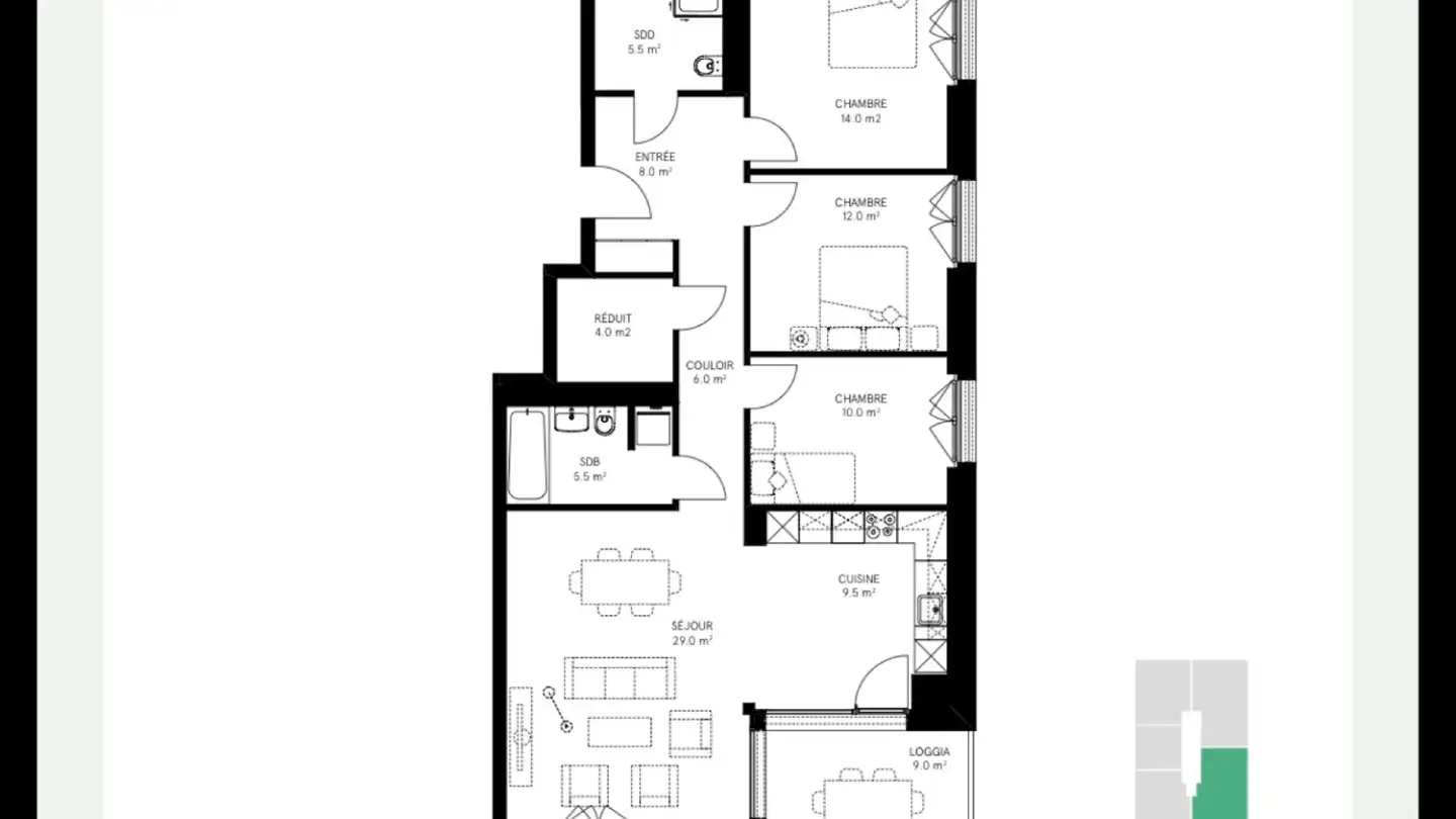 Appartement à louer - Route D'orny, 1350 Orbe