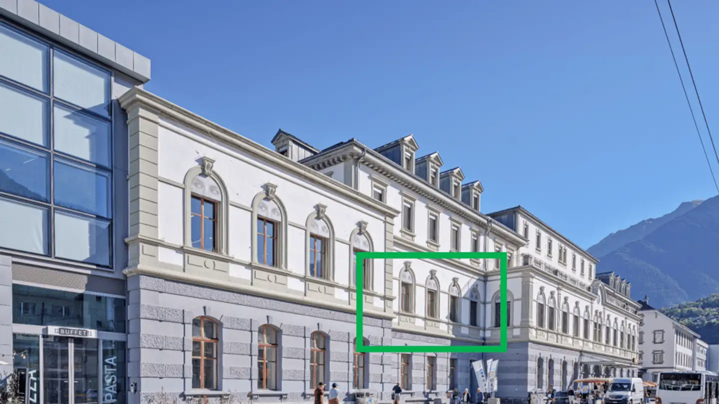 Gewerbe mieten - Bahnhofplatz 1, 3900 Brig - Foto 4