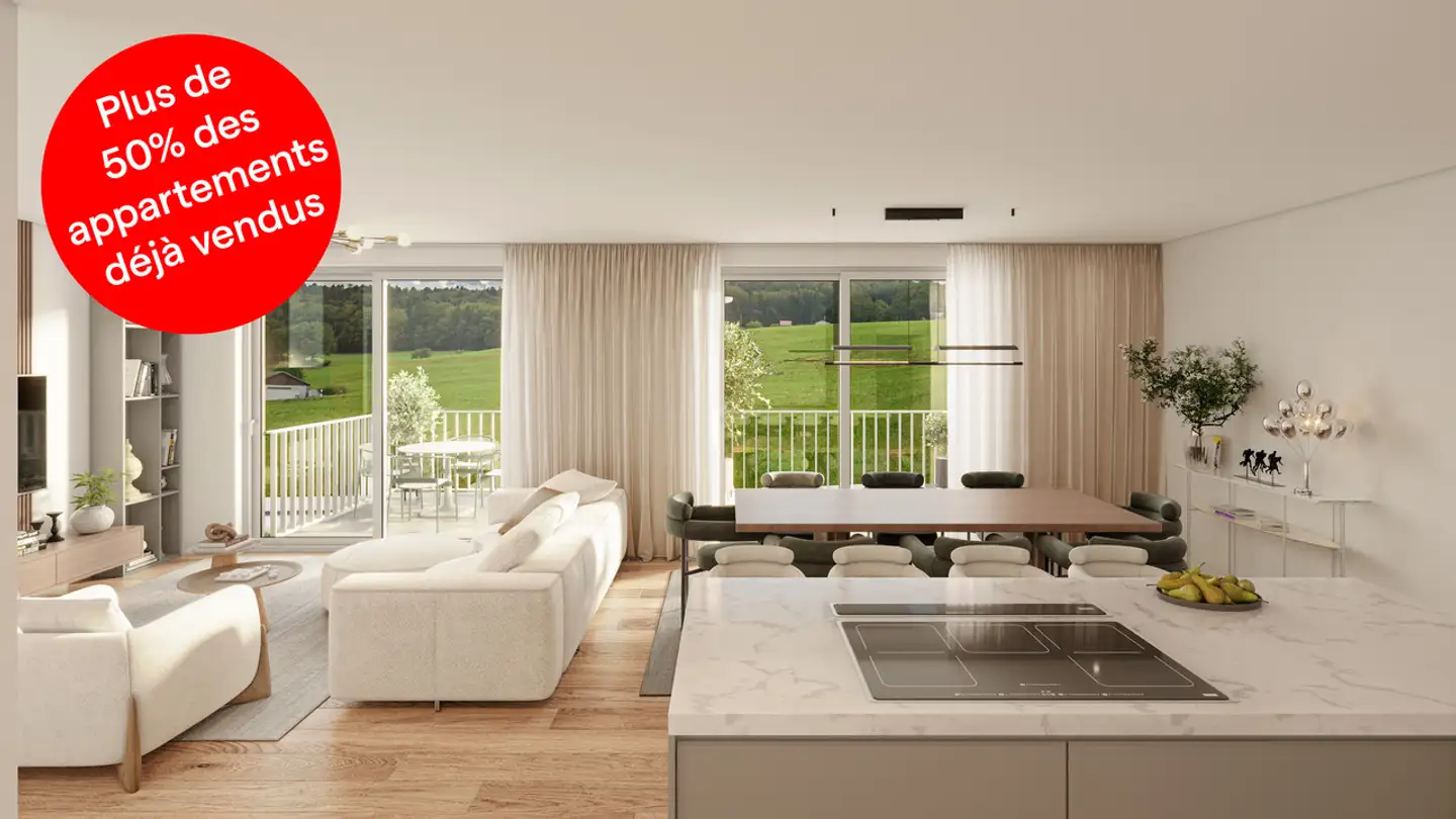 Apartment for sale - 1731 Ependes FR