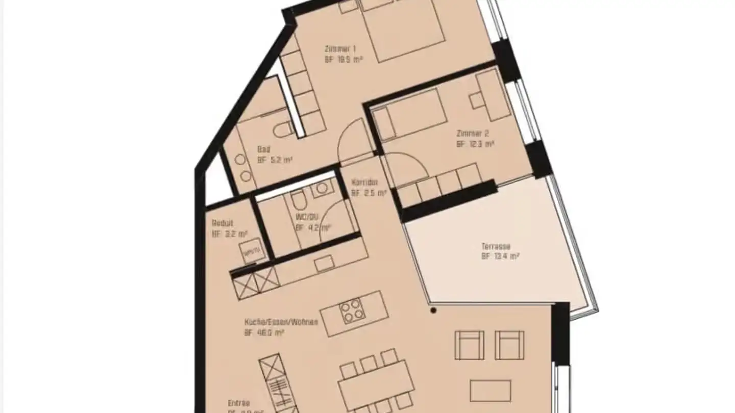 Apartment for rent - Postplatz 16, 5610 Wohlen AG - Photo 2