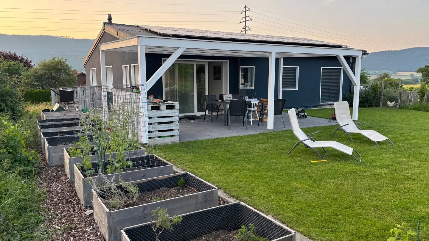 Maison individuelle à vendre - Rue Des Grands-Champs 16, 2842 Rossemaison