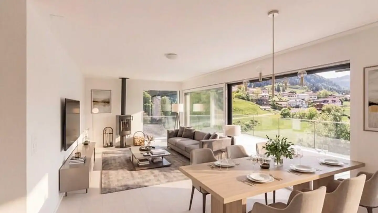 Penthouse for sale - 1737 Plasselb