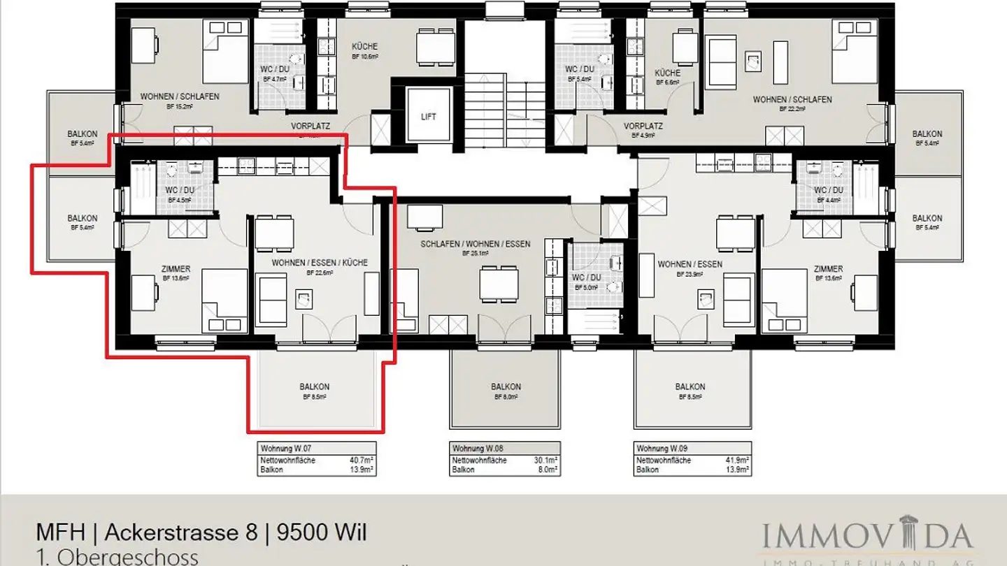 Appartamento in affitto - Ackerstrasse 8, 9500 Wil SG - Foto 4