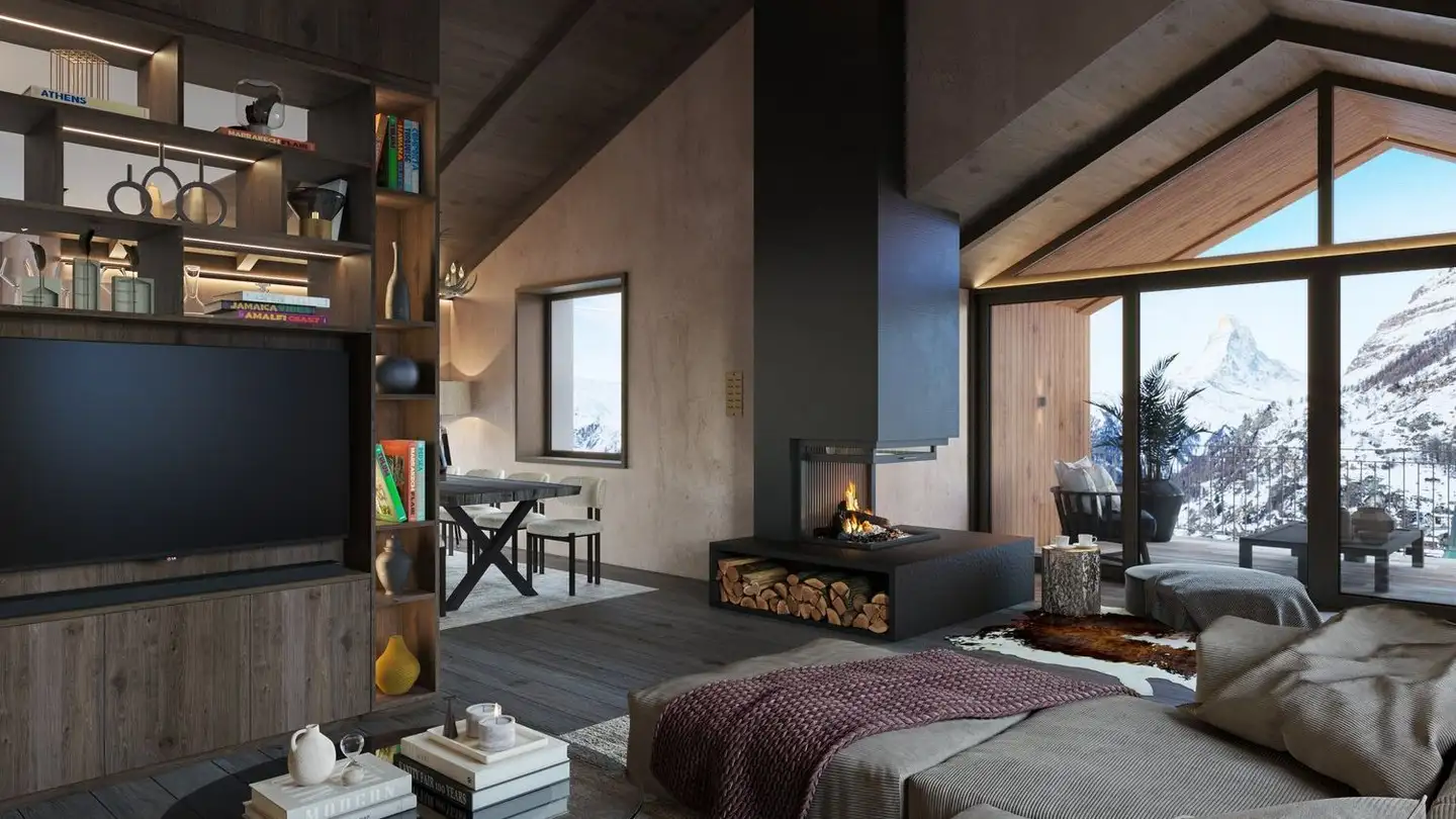 Duplex for rent - Mittagstadel 42, 3920 Zermatt - Photo 2