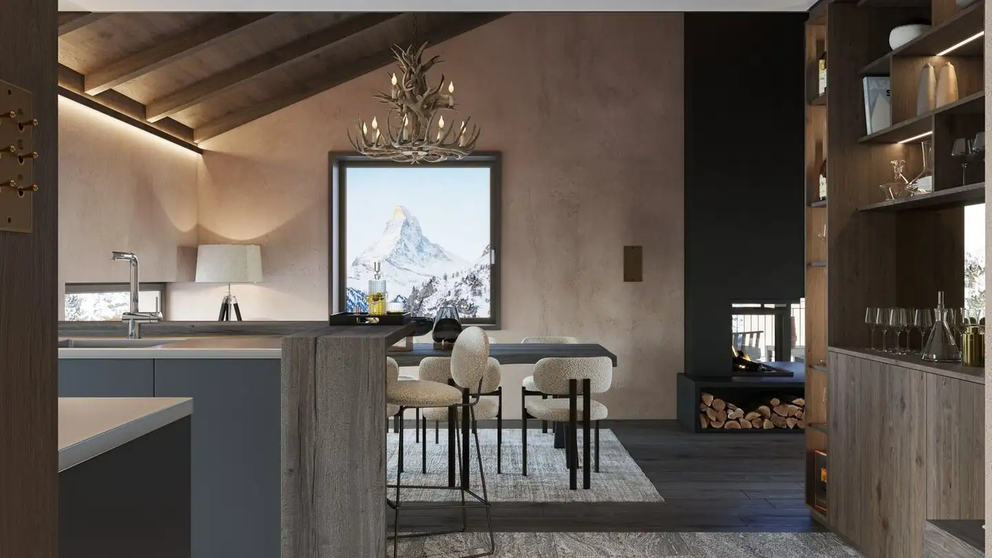 Duplex for rent - Mittagstadel 42, 3920 Zermatt