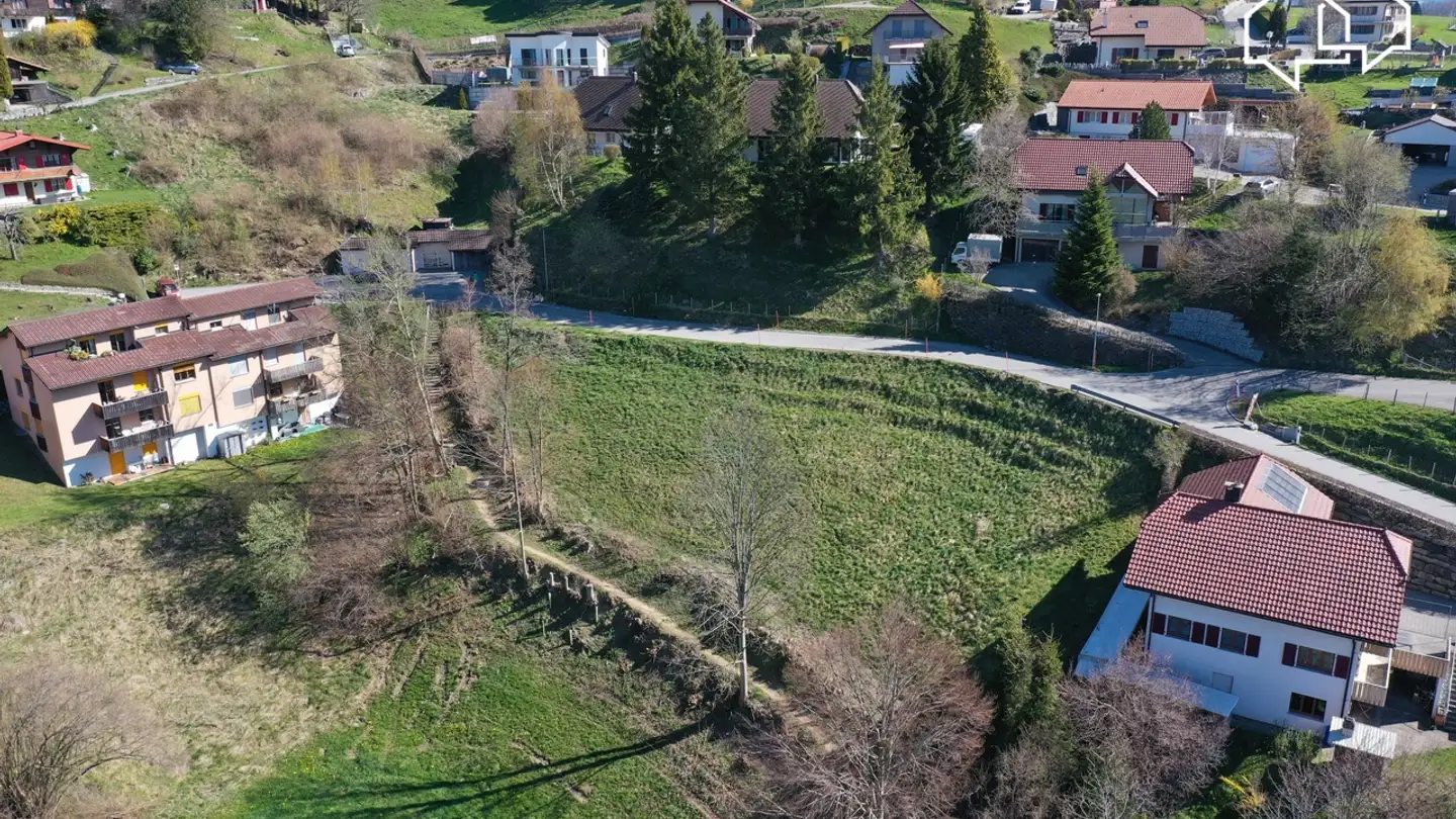 Constructible plot for sale - Hubel 62, 1737 Plasselb