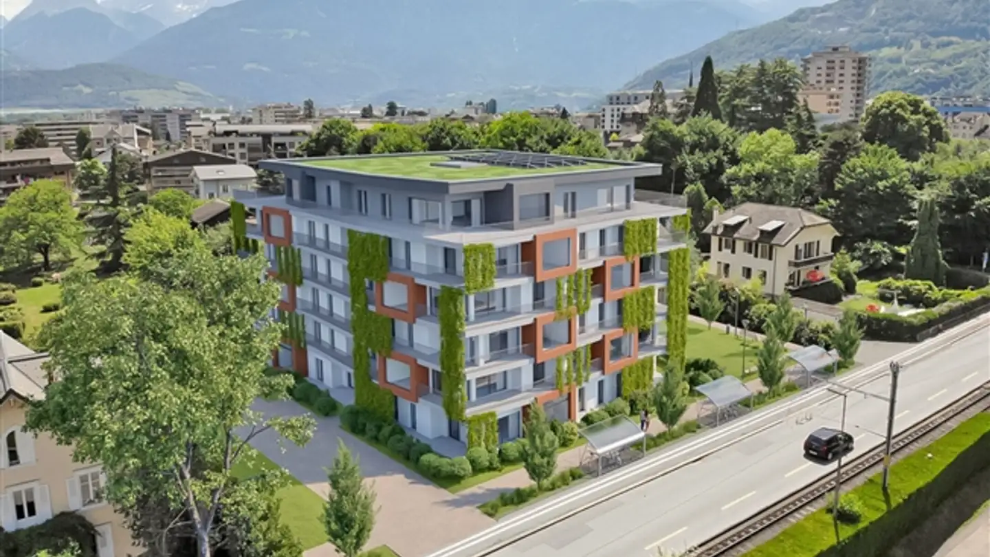 Outdoor parking space for sale - Avenue Du Crochetan 20, 1870 Monthey