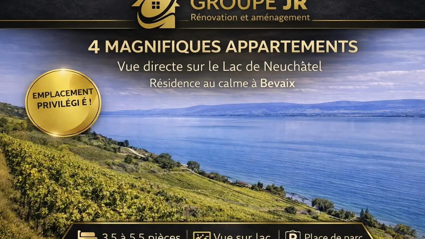 Appartement à vendre - 2022 Bevaix