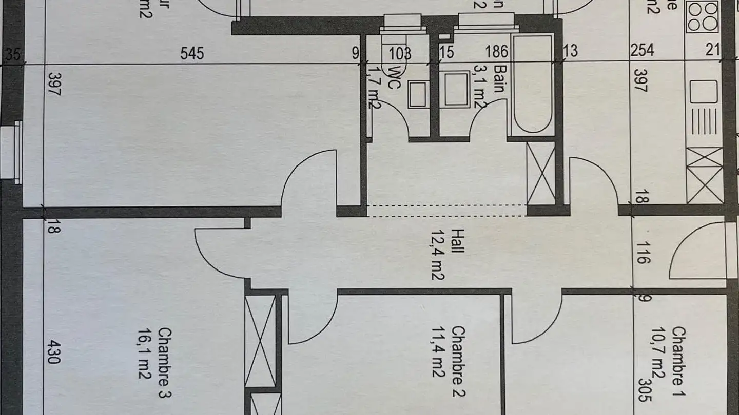Appartamento in affitto - Route Du Cousimbert 9, 1724 Montévraz - Foto 2