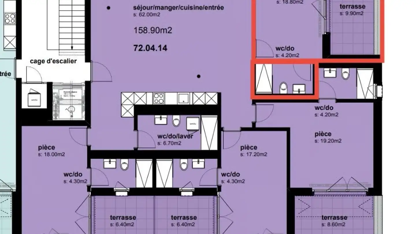 Single room for rent - Route De Soleure / Solothurnstrasse 72, 2504 Biel/Bienne - Photo 4
