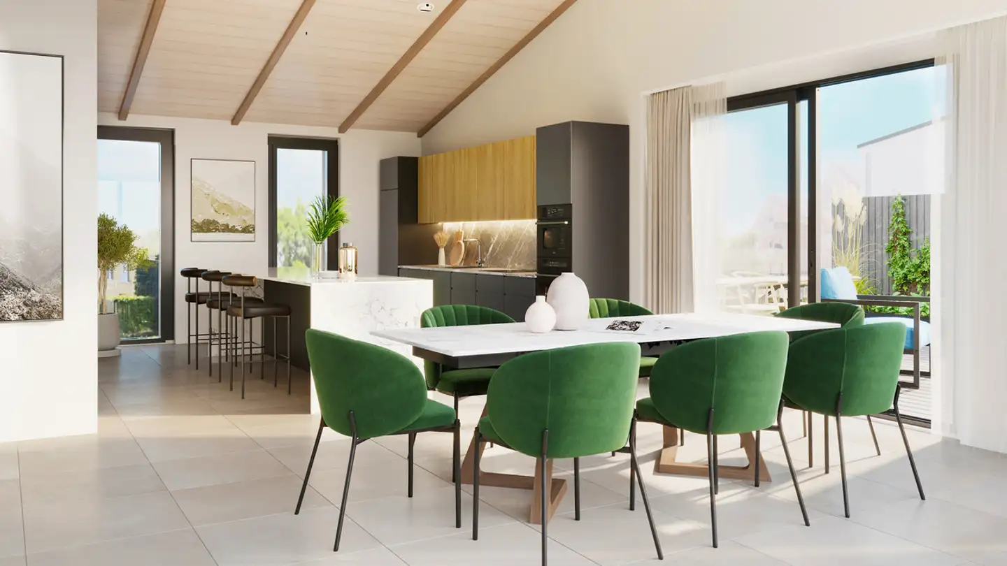 Wohnung kaufen - Au Village, 1642 Sorens - Foto 4