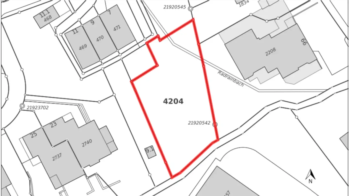 Terreno edificabile in vendita - Radrainweg, 8132 Egg b. Zürich