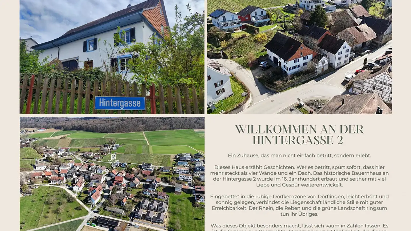 Single house for sale - Hintergasse 2, 8239 Dörflingen - Photo 3