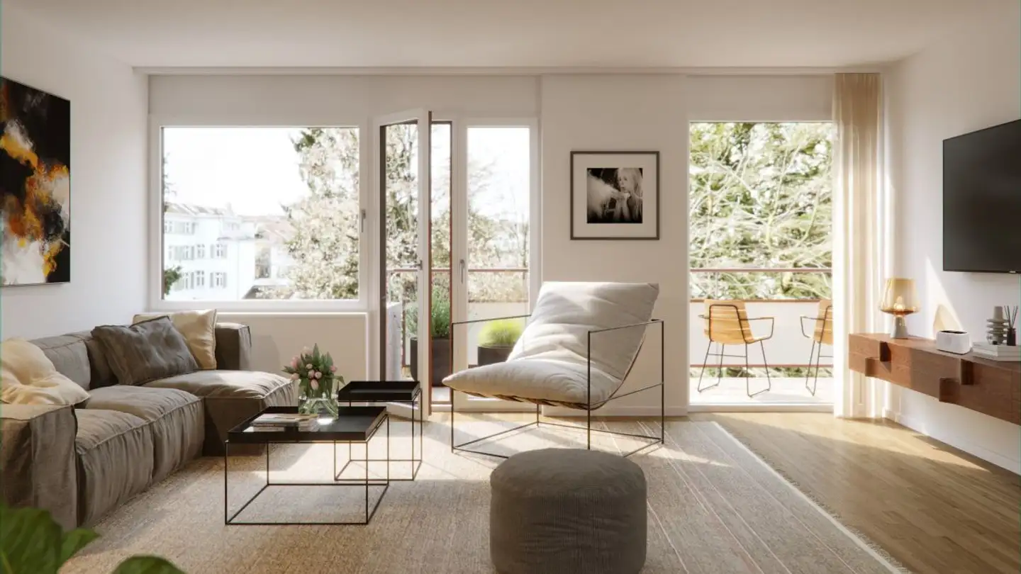 Möblierte Wohnung mieten - Feierabendstrasse 29, 4051 Basel