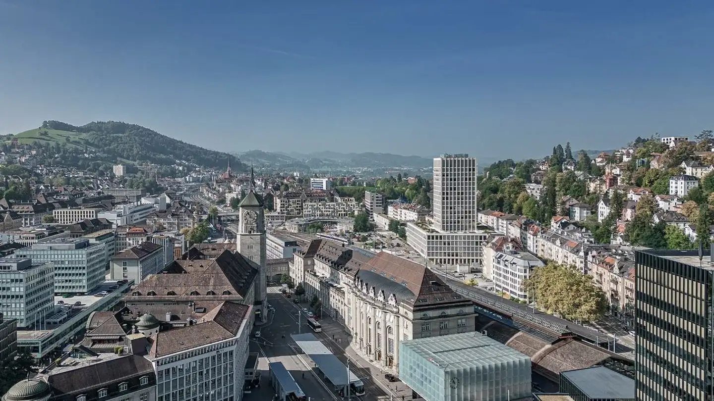 Commerciale in affitto - Bahnhofplatz 2, 9000 St. Gallen