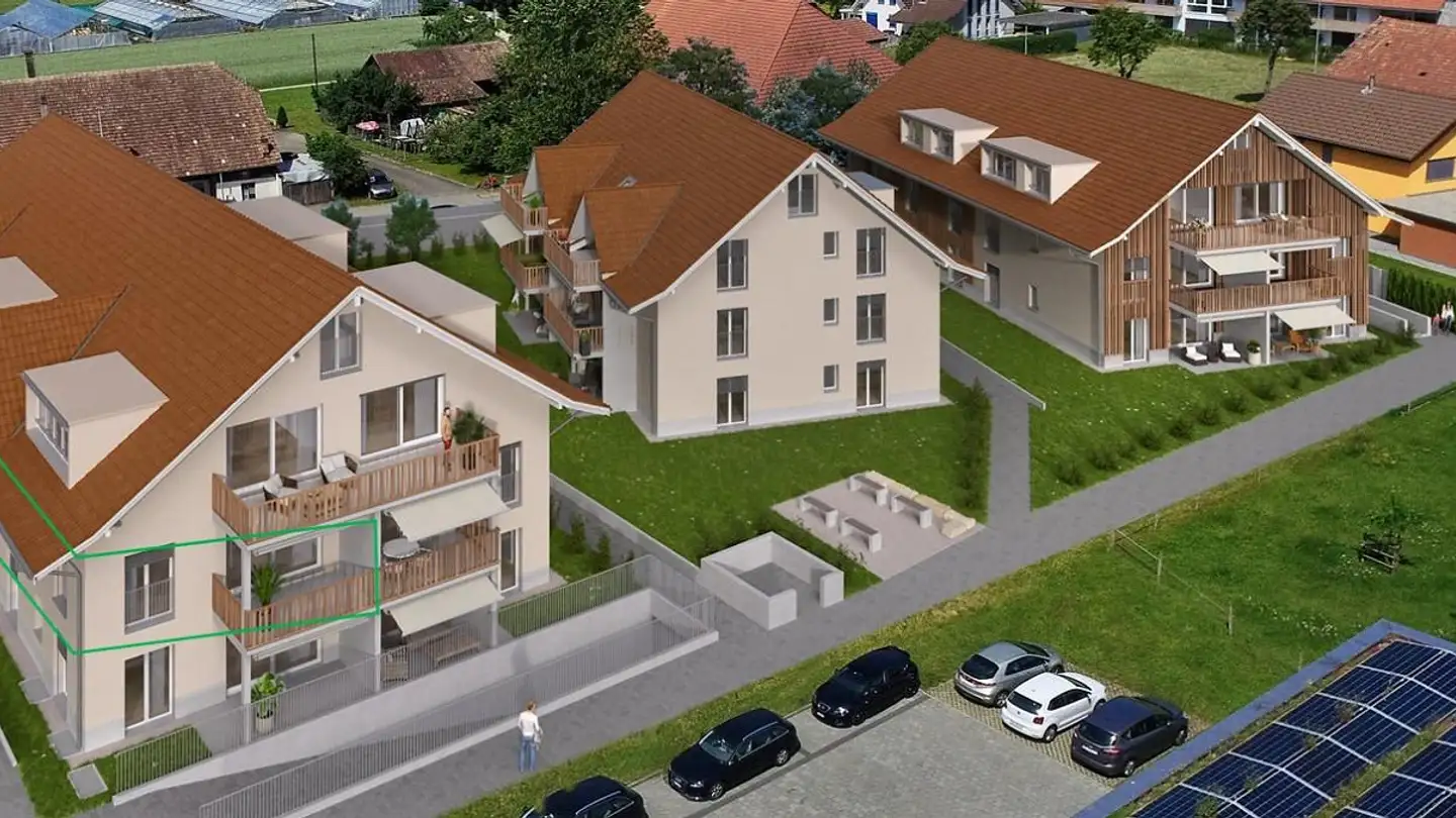 Appartement à louer - Fröschengasse 1, 4624 Härkingen