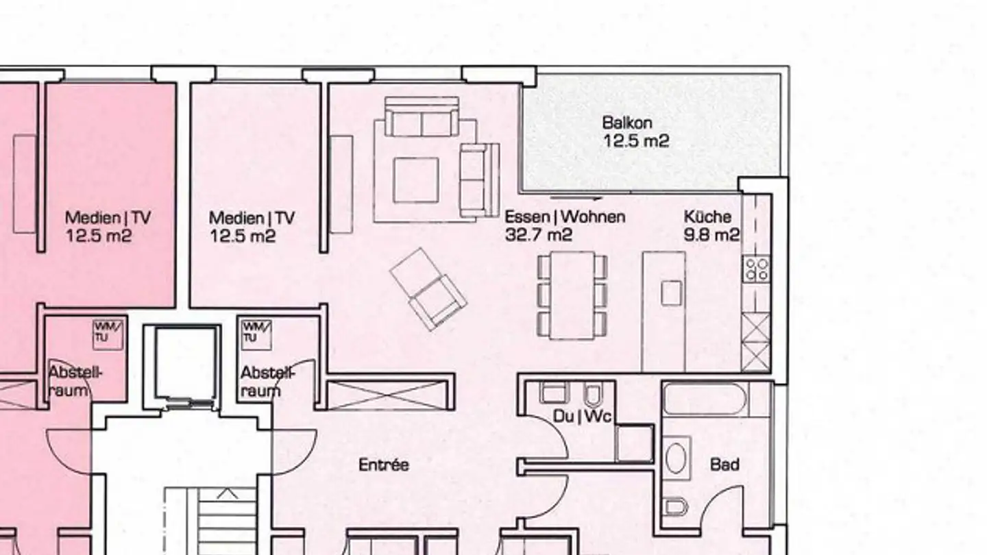 Apartment for rent - Schönegg 3, 6034 Inwil - Photo 3