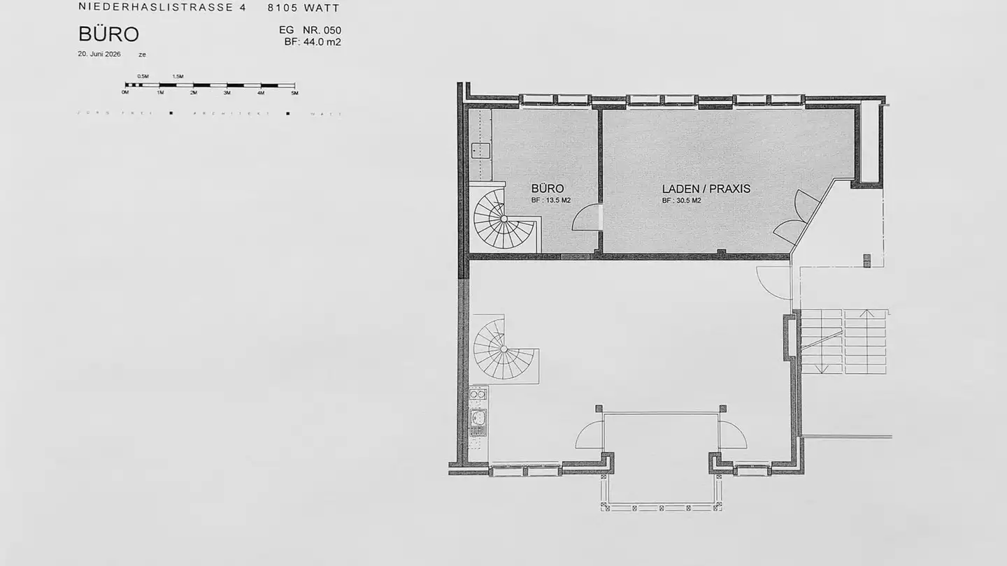 Spazio ufficio in affitto - Niederhaslistrasse 4, 8105 Watt - Foto 3