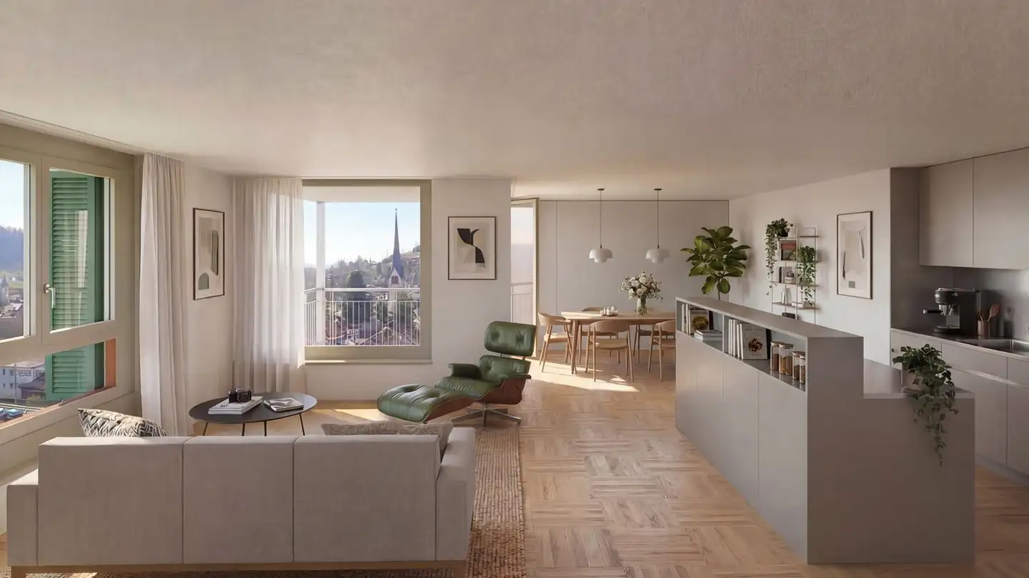 Wohnung mieten - Hömelstrasse 6, 8636 Wald ZH - Foto 2