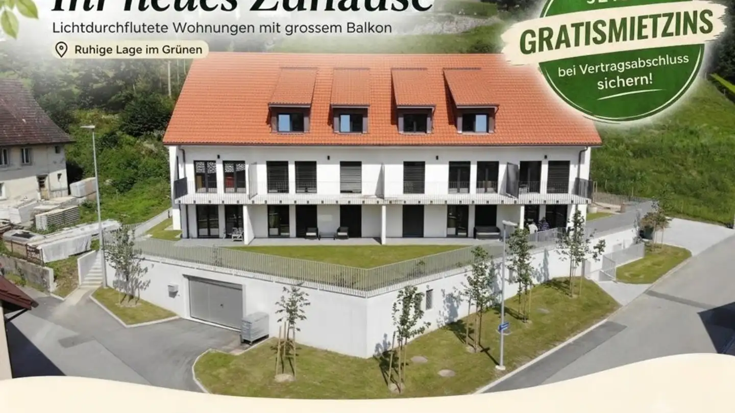 Appartamento in affitto - Hagenfirsterstrasse 6, 5317 Hettenschwil
