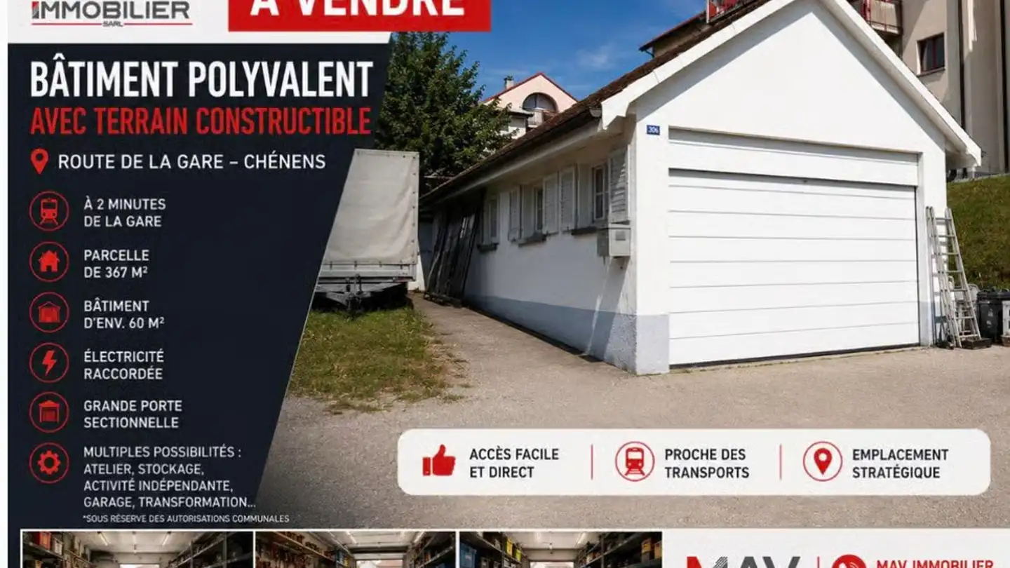 Commerciale in vendita - 1744 Chénens