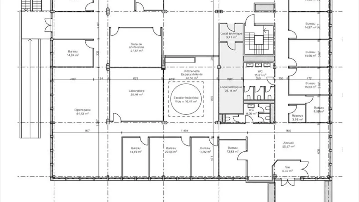 Gewerbe mieten - Rue De Veyrot 11, 1217 Meyrin