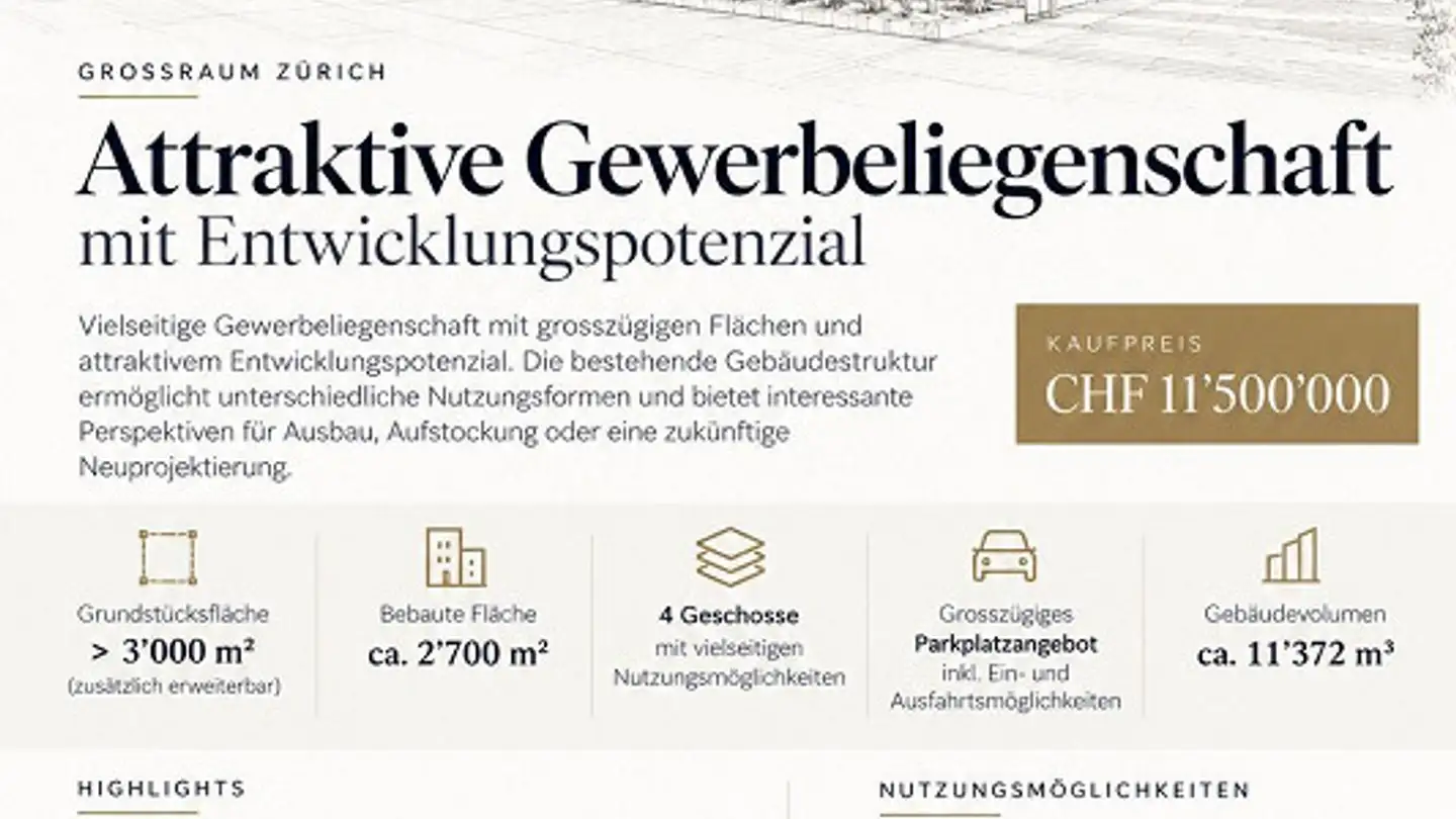 Grande magazzino in vendita - 8604 Volketswil