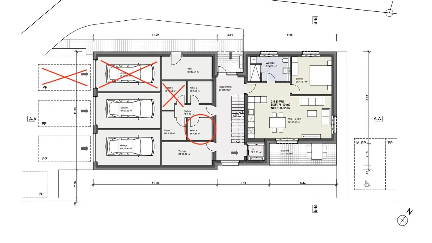 Stepped apartment for sale - Untere Zellstrasse 9, 3970 Salgesch - Photo 2