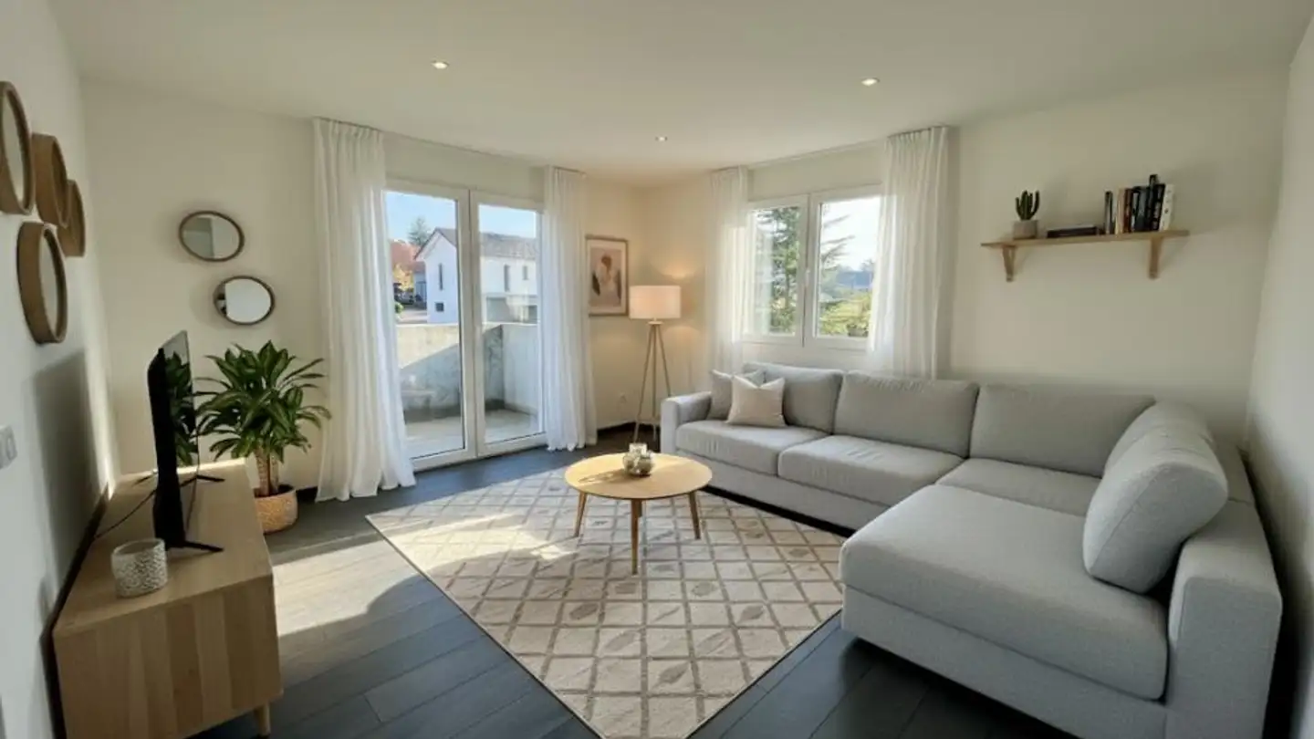 Appartement à louer - Le Grand Chemin 11, 1589 Chabrey