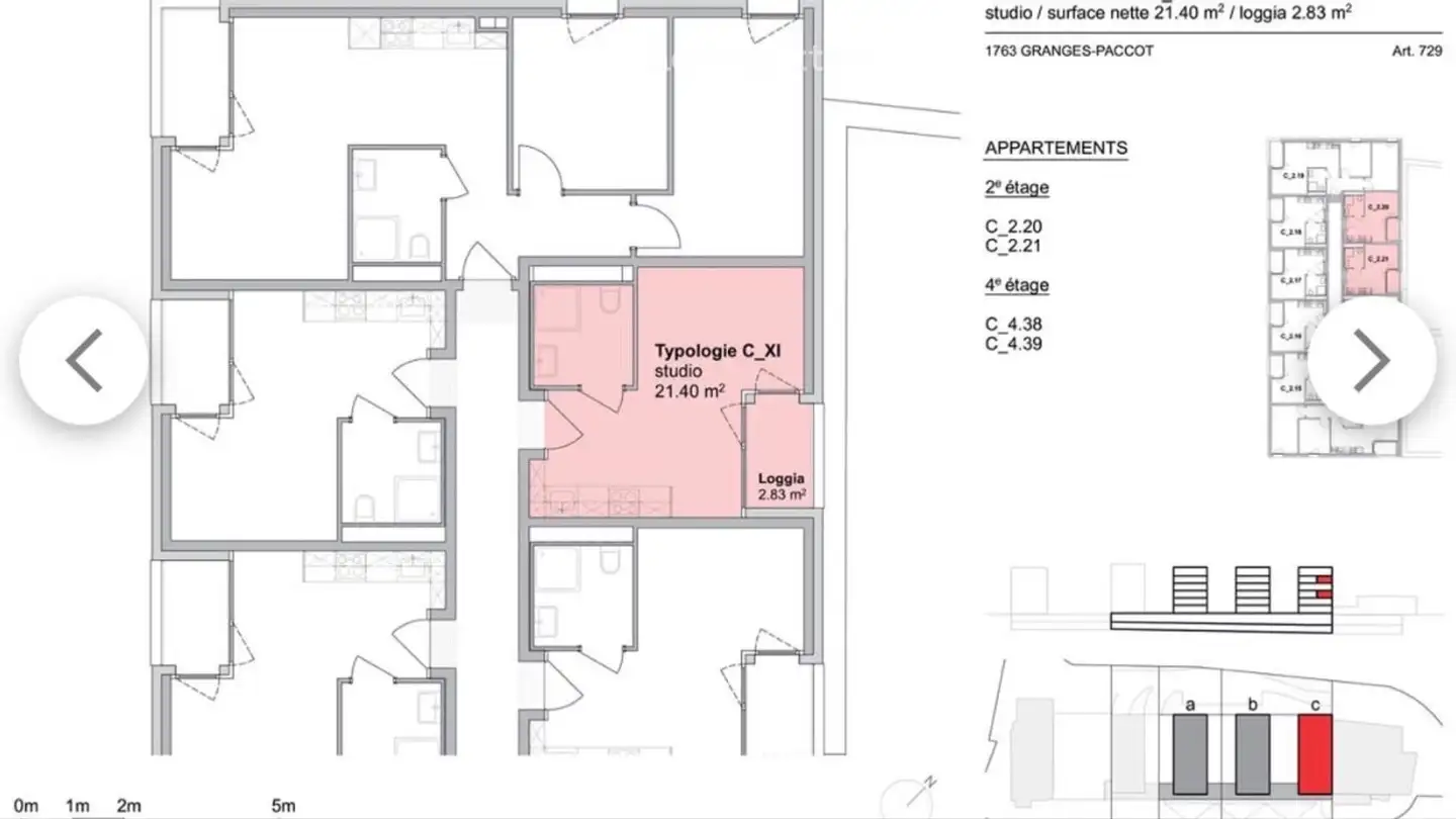 Wohnung mieten - Route Du Lac 15, 1763 Granges-Paccot - Foto 4