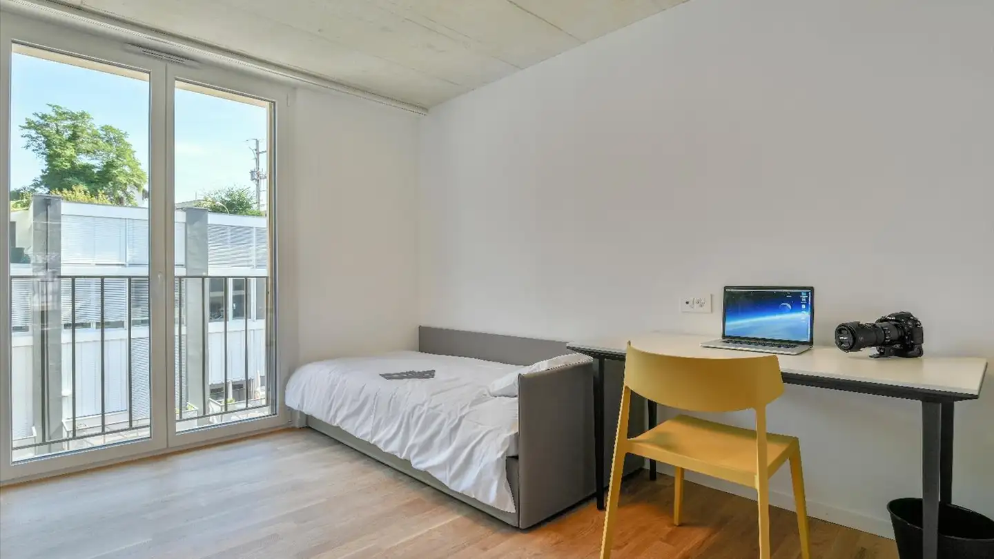 Stanza singola in affitto - Rue Des Usines 37, 2000 Neuchâtel - Photo 2