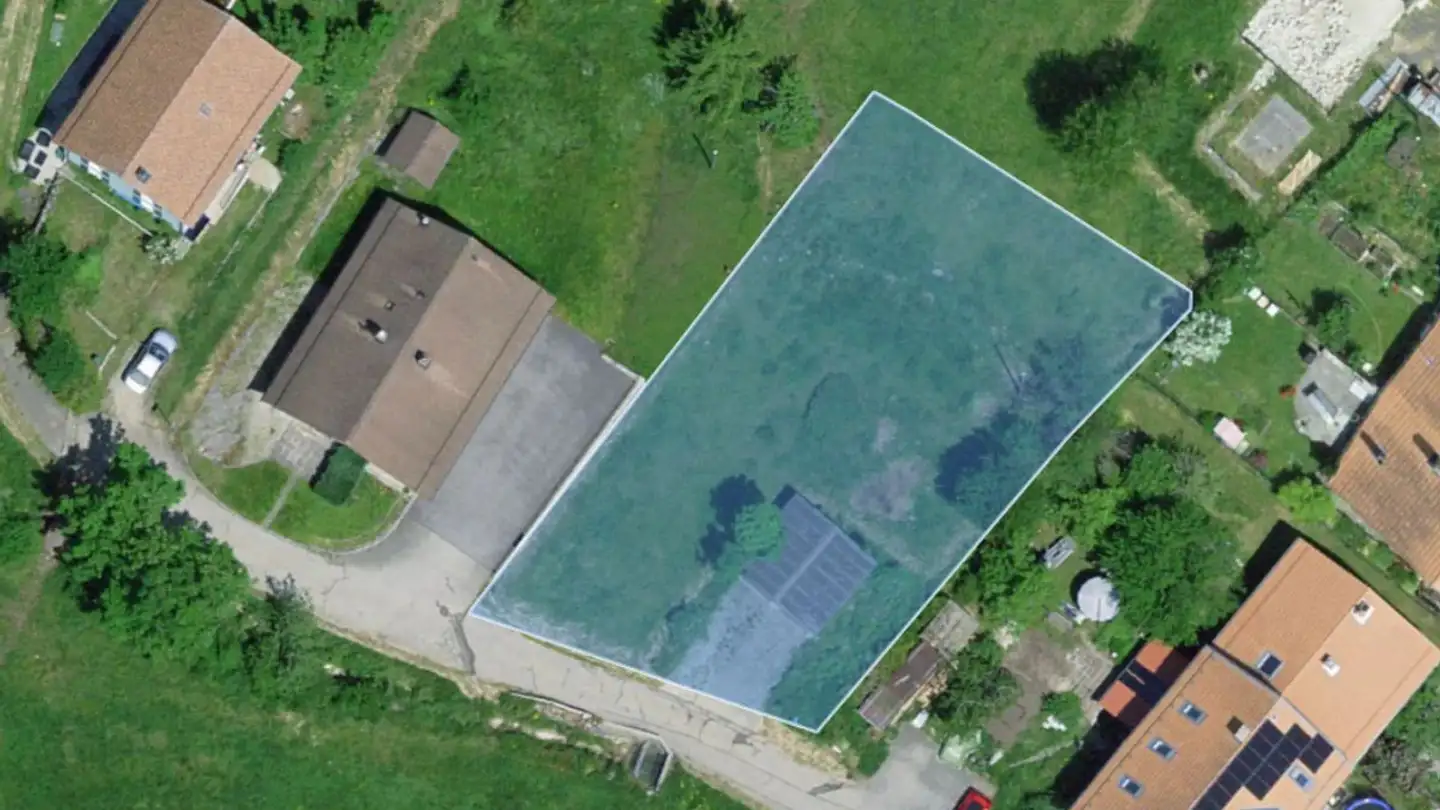 Constructible plot for sale - 1325 Vaulion