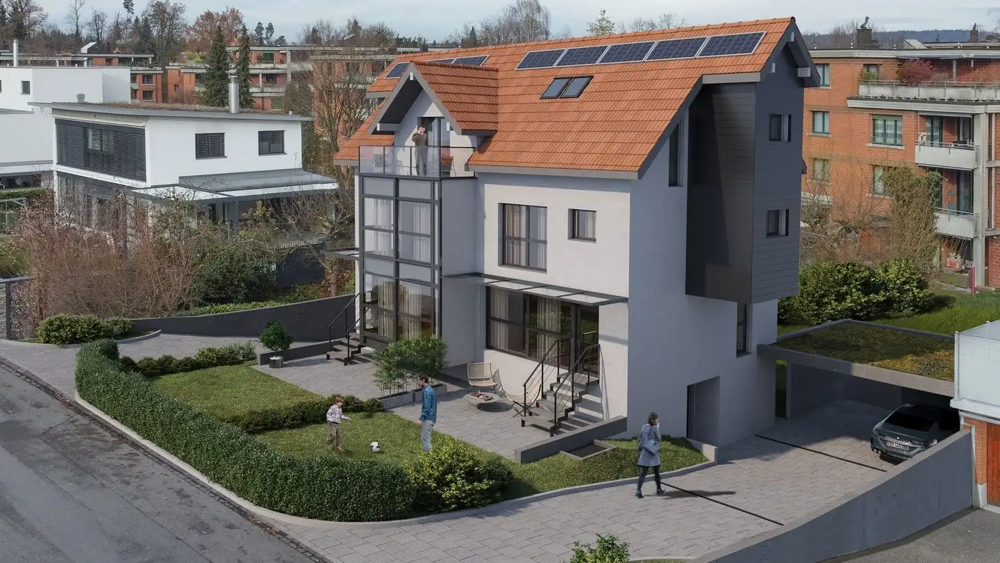 Semi-detached house for sale - Wildsbergstrasse 4, 8610 Uster
