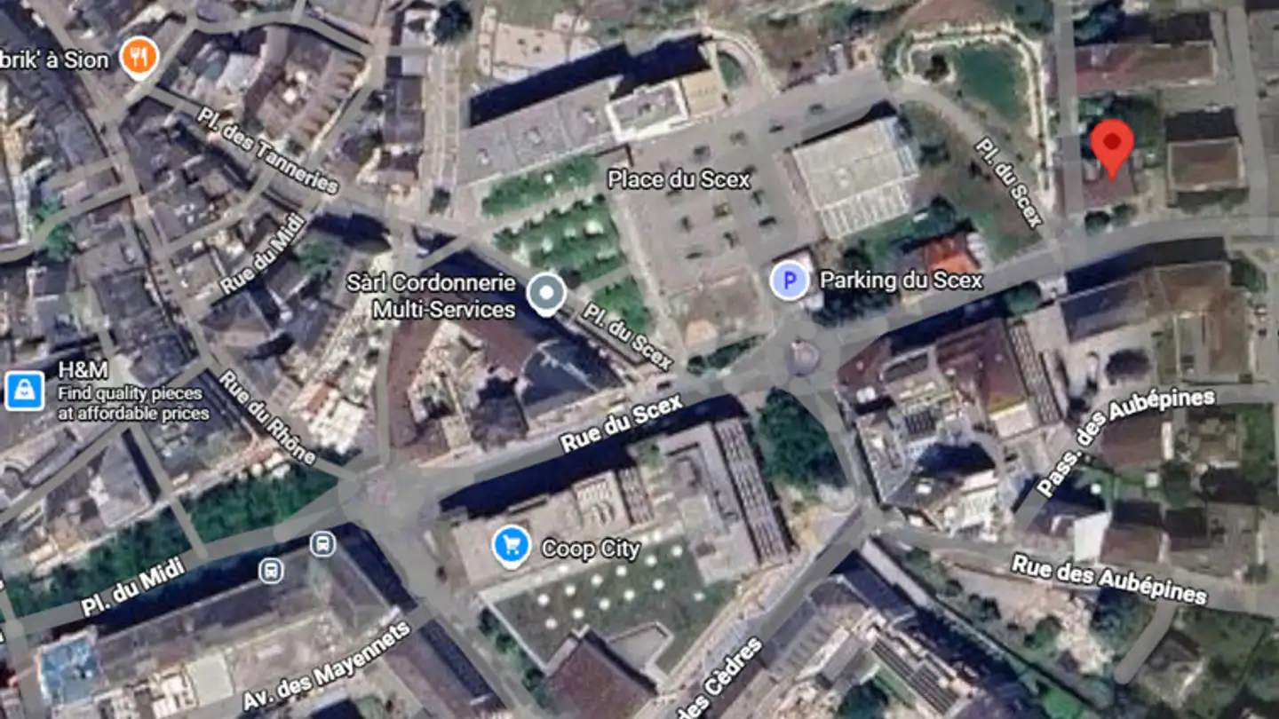 Parcheggio sotterraneo in affitto - Rue Du Scex 19, 1950 Sion