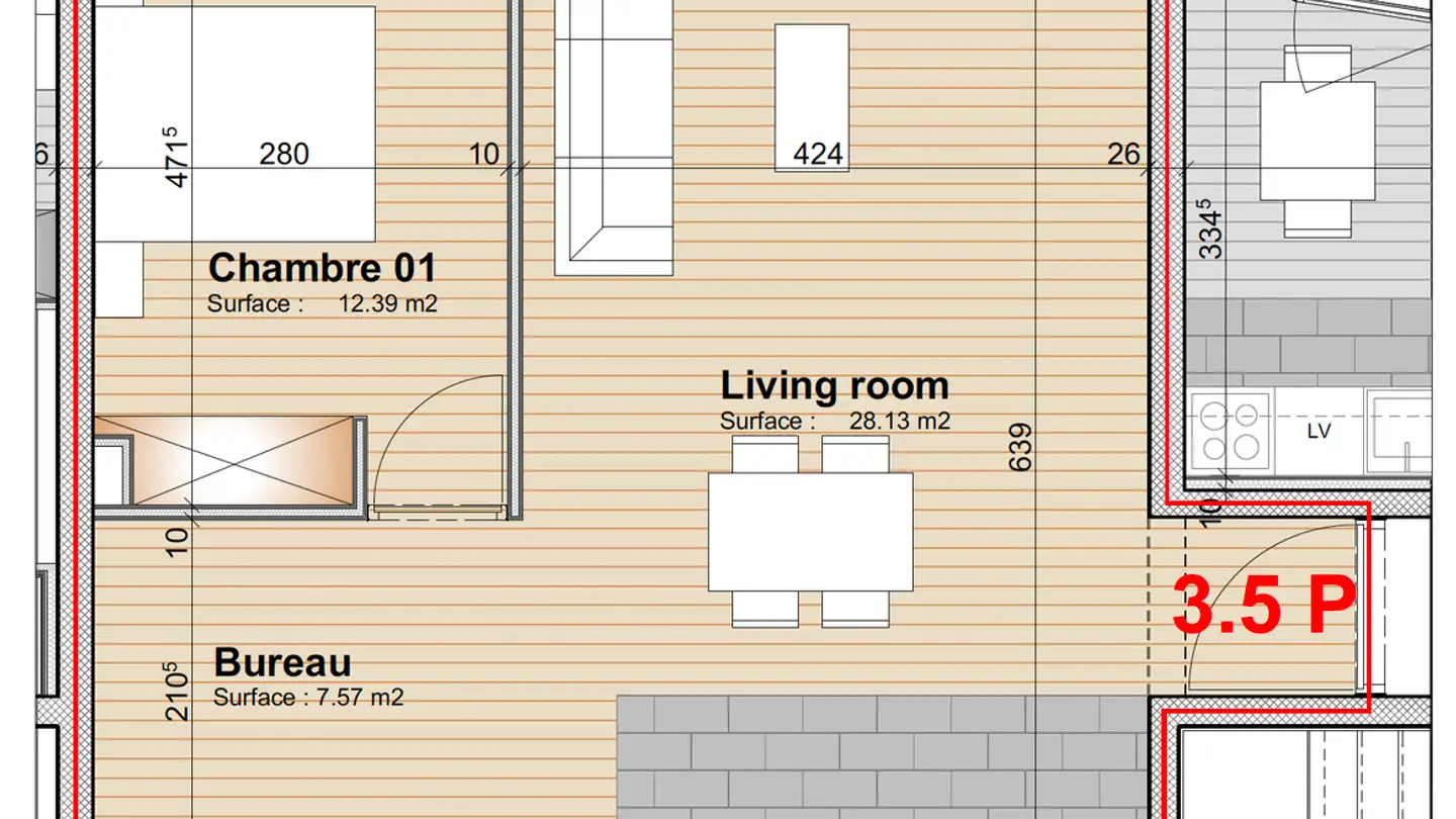 Wohnung mieten - Route De Frontenex 60f, 1207 Genève