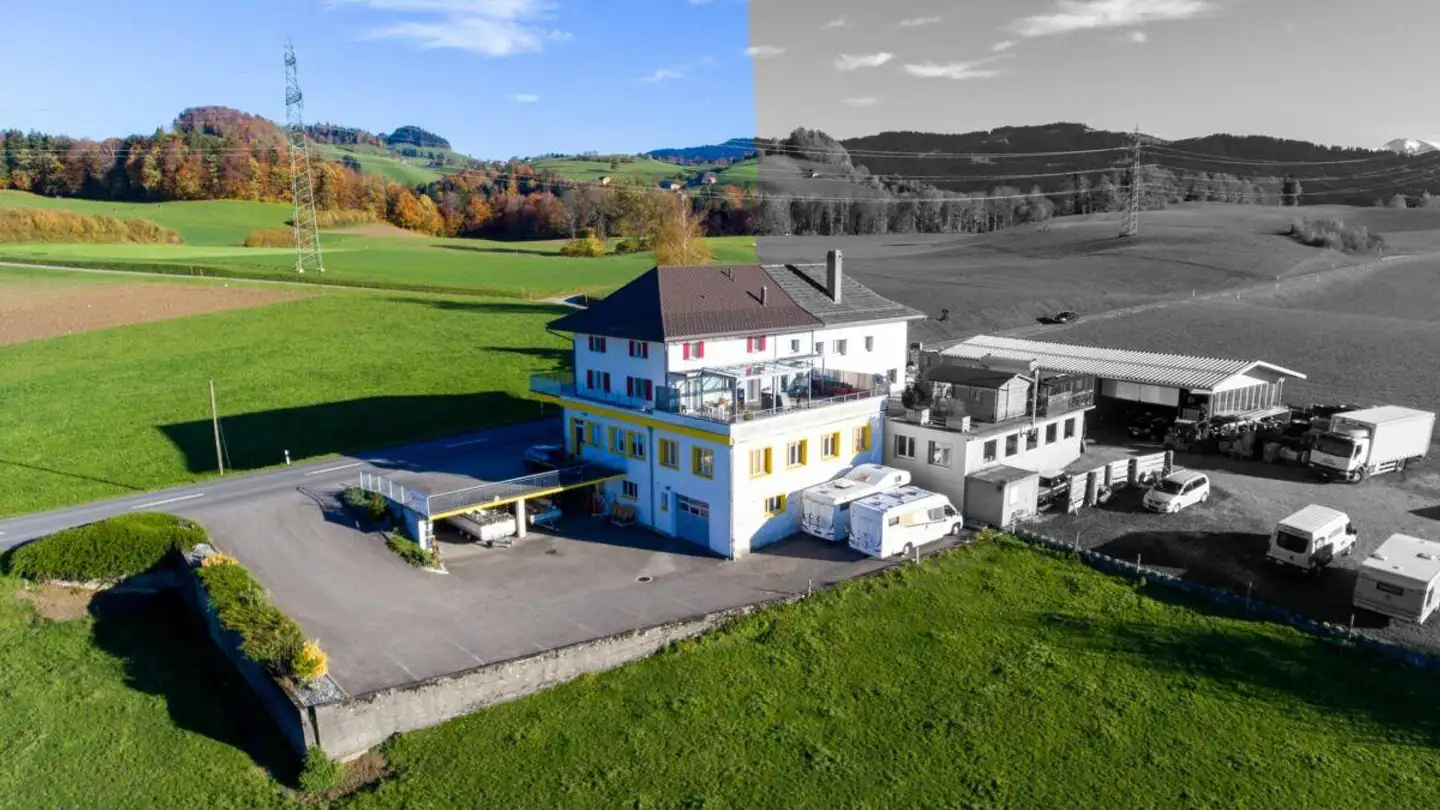 Edificio ad uso misto in vendita - Wengliswil 50, 1715 Alterswil FR