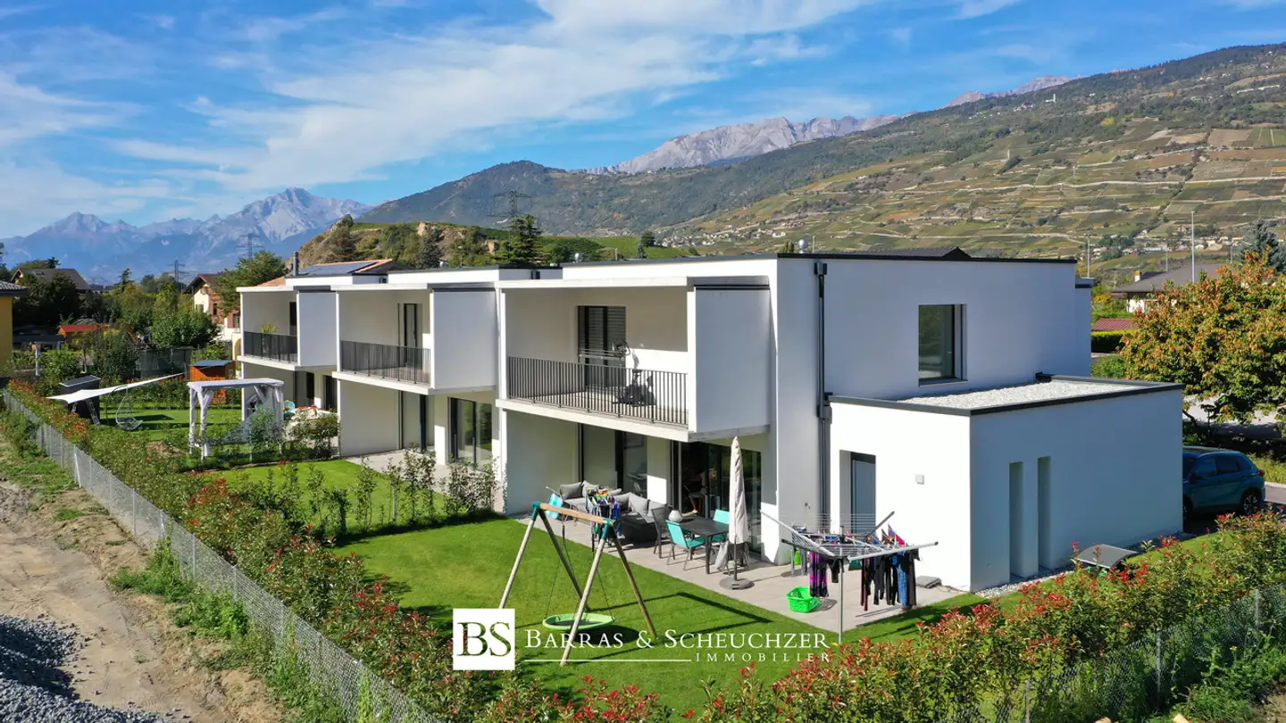 Casa a schiera in vendita - Route Des Zittes, 3966 Chalais - Photo 2