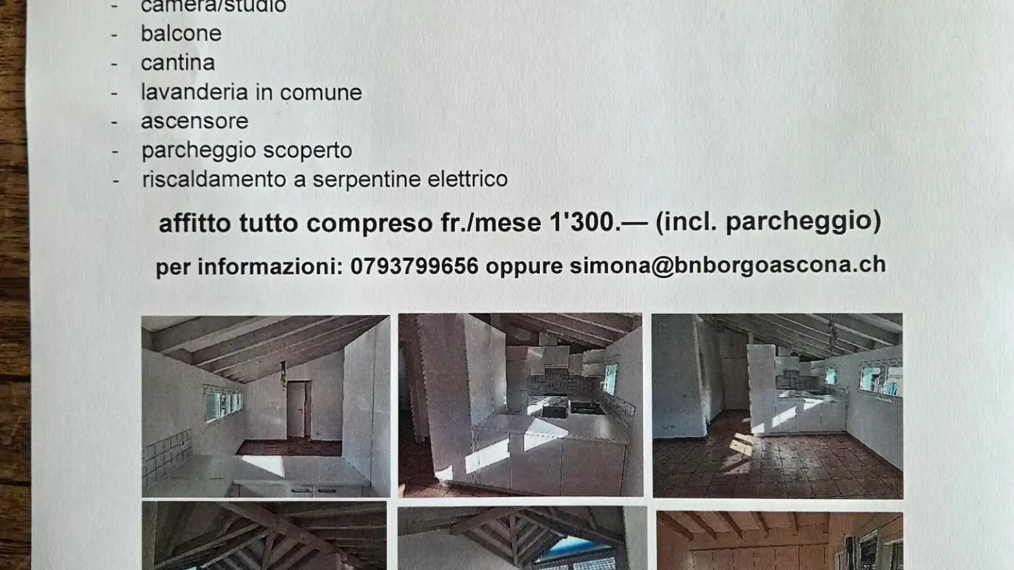Apartment for rent - Via Delta 25, 6612 Ascona
