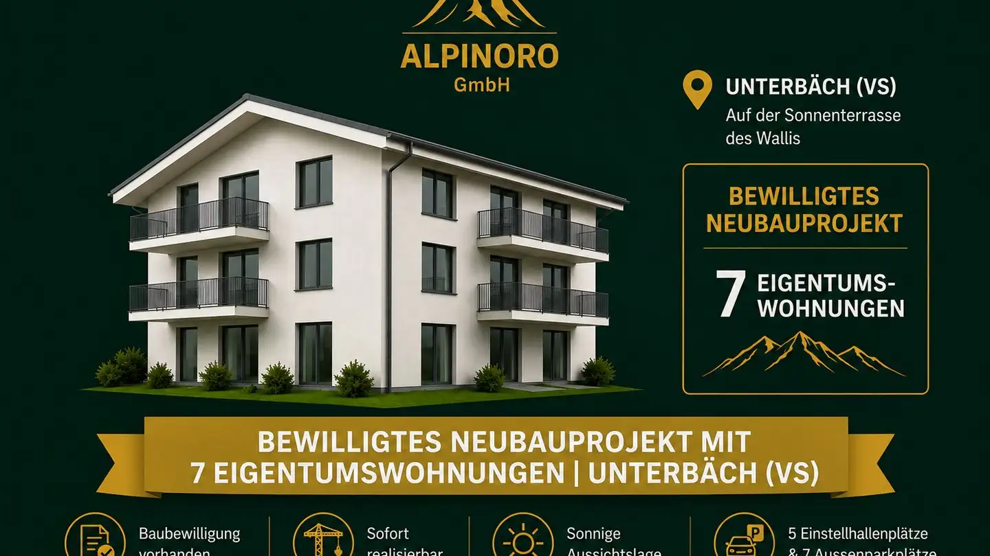 Residential building for sale - 3944 Unterbäch VS