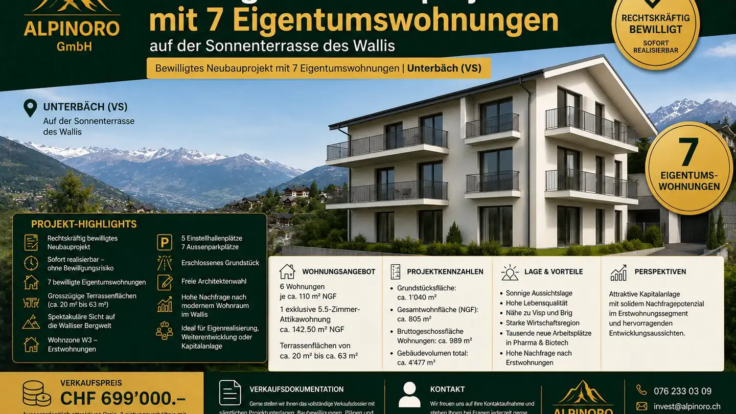 Residential building for sale - 3944 Unterbäch VS - Photo 3