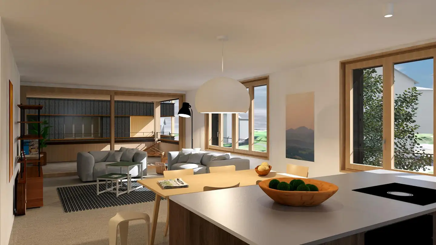 Wohnung mieten - Neubrunhofweg 1a, 6012 Obernau