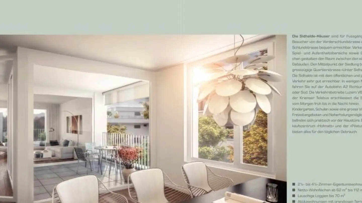 Wohnung mieten - Unter Sidhalden 3, 6010 Kriens - Foto 3