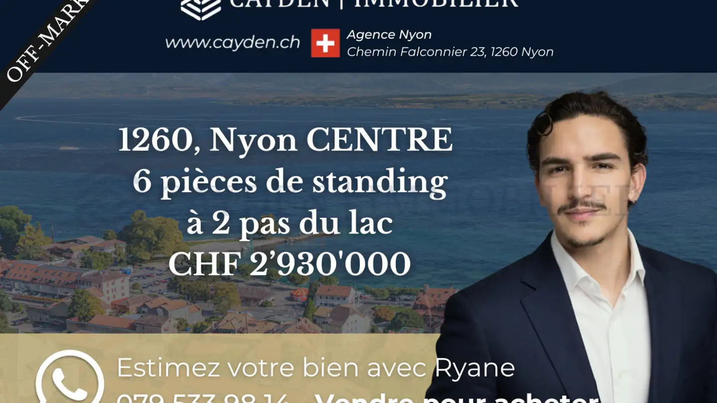 Apartment for sale - 1260 Nyon