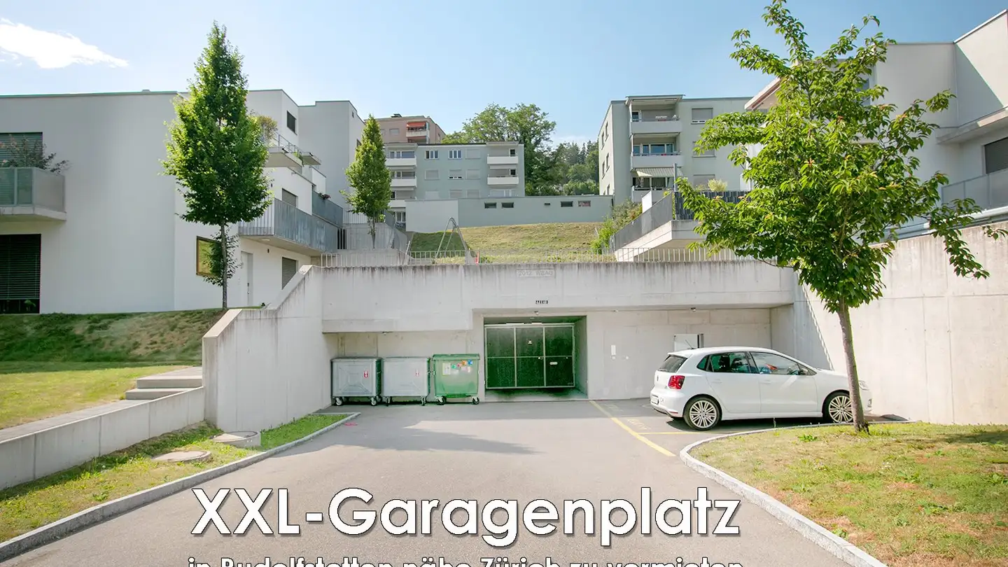 Tiefgaragenstellplatz mieten - Bernstrasse 40, 8964 Rudolfstetten