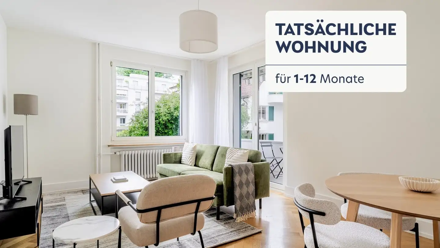 Furnished apartment for rent - Rieterstrasse 32, 8002 Zürich