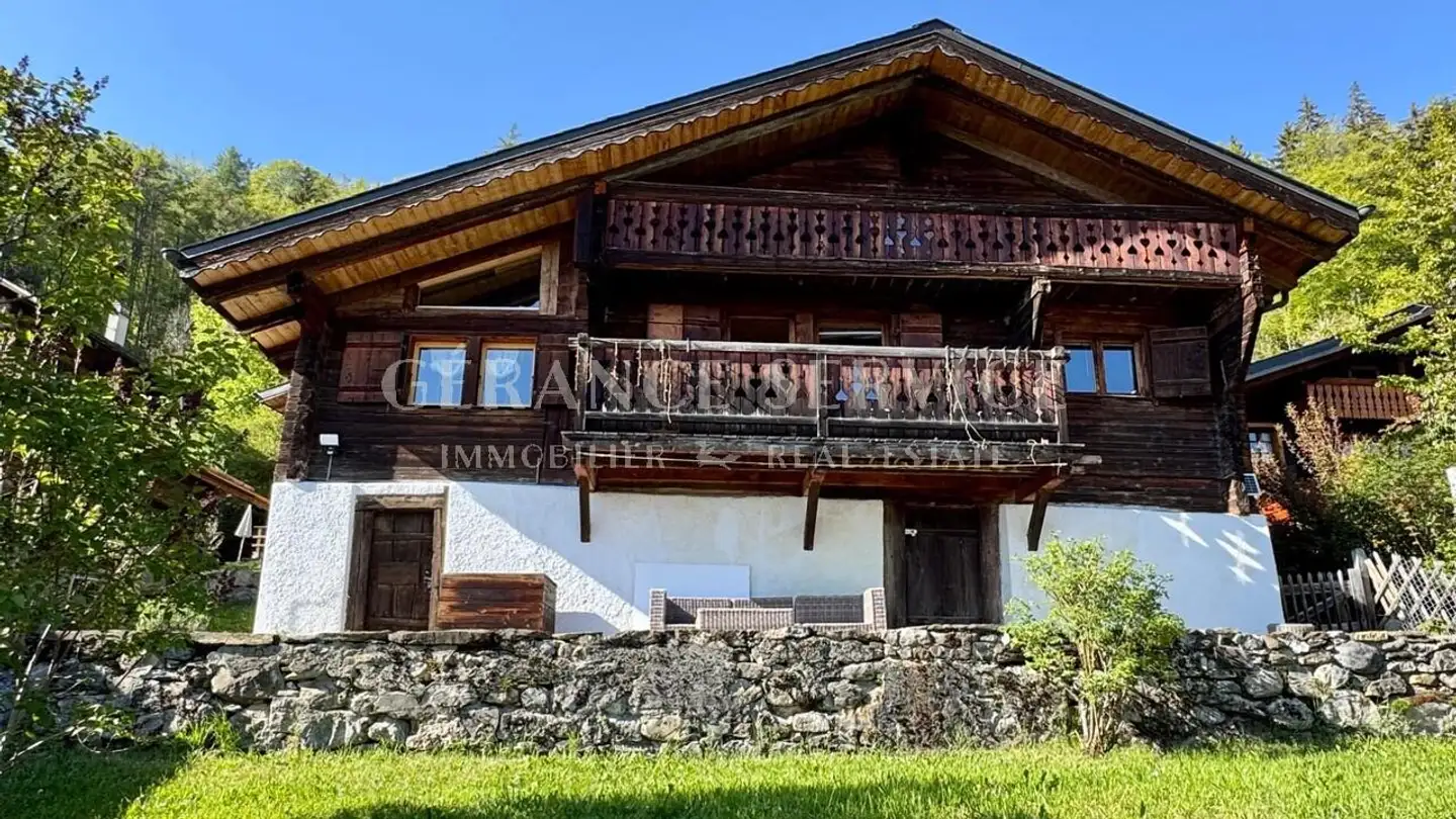 Maison en terrasse à louer - Chemin Du Cotterd 3, 1884 Arveyes - Photo 2