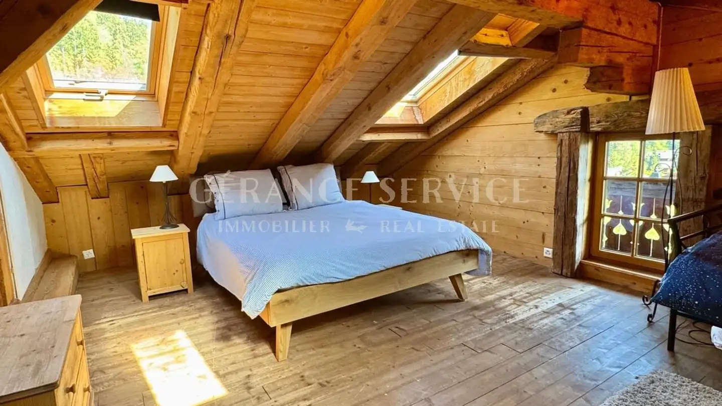 Maison en terrasse à louer - Chemin Du Cotterd 3, 1884 Arveyes - Photo 3